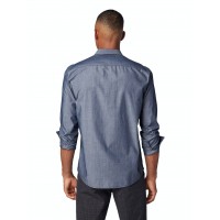 Синяя рубашка мужская Denim Tom Tailor 1013589-10915