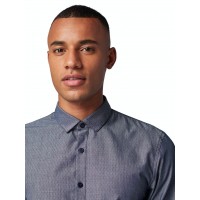 Синяя рубашка мужская Denim Tom Tailor 1013589-10915
