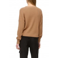 Коричневий джемпер жіночий QS 2140610-8457